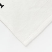 Couverture Polaire Je Vous Choisis. (Coin)