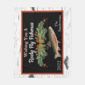 Couverture Polaire Je vous souhaite des poissons de volée, des truite (Devant)