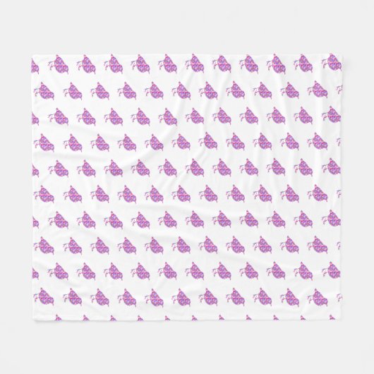 Couverture Polaire Jelly Birds Blanket (Devant (Horizontal))