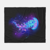 Couverture Polaire Jellyfish éclatante couleur (Devant (Horizontal))