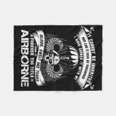 Couverture Polaire J'En Ai Le Titre De Ranger D'Armée Aéroporté Ve (Devant (Horizontal))