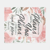 Couverture Polaire Jeremiah 29:11 Écriture : GraphicLoveShop (Devant (Horizontal))