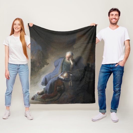 Couverture Polaire Jeremiah Lamenting sur la chute de Jérusalem, Remb (En situation)