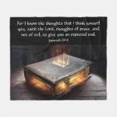 Couverture Polaire Jérémie 29:11 (Devant (Horizontal))