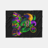 Couverture Polaire Jester Saying Six Seven 67 6 7 Meme Mardi Gras Fat (Devant (Horizontal))