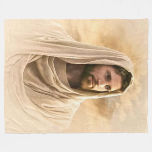 Couverture Polaire JÉSUS à ROBE (Devant (Horizontal))