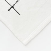 Couverture Polaire Jesus Changed My Life Ask Me How Christian Bible V (Coin)