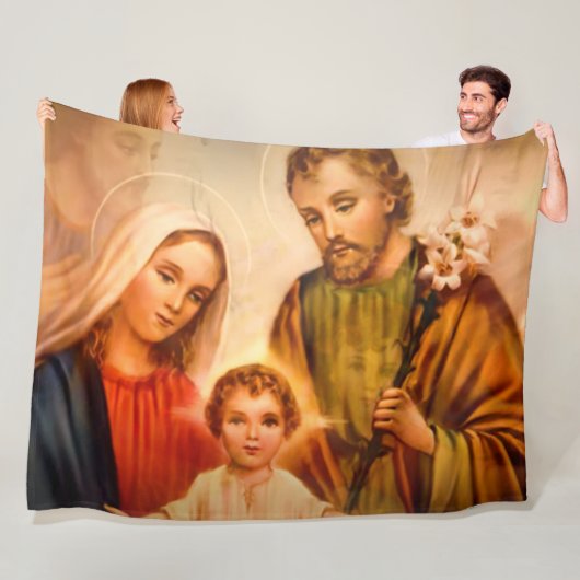 Couverture Polaire JESUS et MARY MAGDALENE (En situation)
