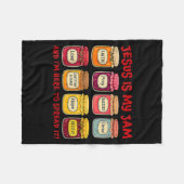 Couverture Polaire Jesus Is My Jam And Im Here To Spread Christian Bi (Devant (Horizontal))