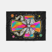 Couverture Polaire Jesus Is The Reason Christian Cross Coquette Bow C (Devant (Horizontal))