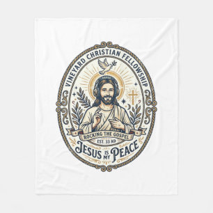 Couverture Polaire Jesus Lo Fi Rythmes D'étude Tee Graphique Esthétiq