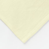 Couverture Polaire Jésus m'aime Toison Blanche bébé (Coin)