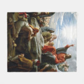 Couverture Polaire Jésus, Sermon sur la montagne, (Devant (Horizontal))