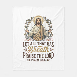 Couverture Polaire Jésus T-shirt graphique de culte acoustique Folk I
