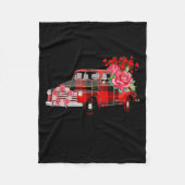 Couverture Polaire Jesus Take The Wheel Red Truck Christmas God Belie (Devant)