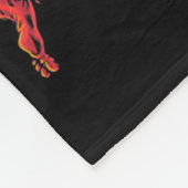 Couverture Polaire Jésus Traversant Le Diable Joueur Bysketbyll Dunk (Coin)