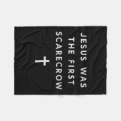 Couverture Polaire Jesus Was The First Ecrow – Minimalist Christian S (Devant (Horizontal))