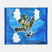 Couverture Polaire Jet d'armée (Devant (Horizontal))