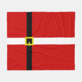 Couverture Polaire Jet de Noël du costume | de Père Noël (Devant (Horizontal))