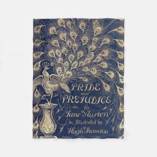 Couverture Polaire Jet d'ouatine de fierté et de préjudice (Devant)