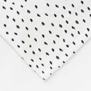 Couverture Polaire Jet d'ouatine de tache de griffonnage