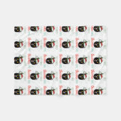 Couverture Polaire Jets de Noël Purrfect de Pucky (Devant (Horizontal))