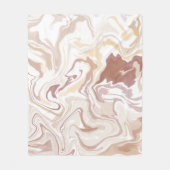 Couverture Polaire Jeu acrylique liquide Brown (Devant)