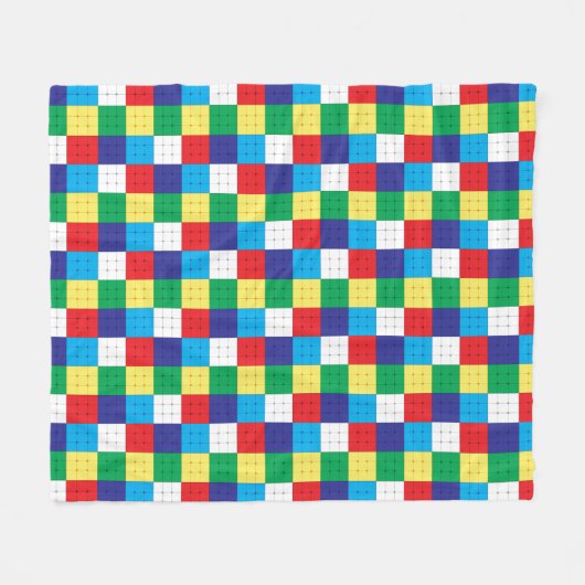 Couverture Polaire Jeu de casse-tête Cube (Devant (Horizontal))