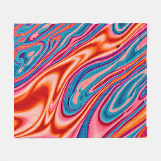 Couverture Polaire Jeu de couleurs attractif (Devant (Horizontal))