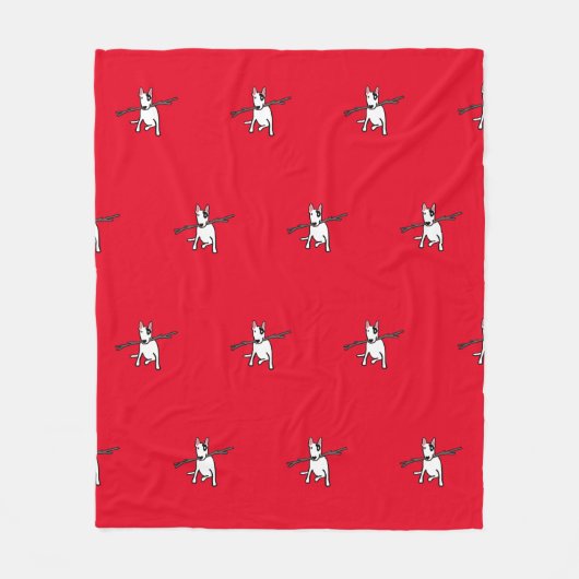 Couverture Polaire Jeu de molleton Rex et Stick (Devant)