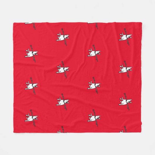 Couverture Polaire Jeu de molleton Rex et Stick (Devant (Horizontal))