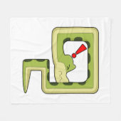 Couverture Polaire Jeu de serpent (Devant (Horizontal))