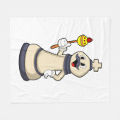 Couverture Polaire Jeu d'échecs King à Chess.PNG (Devant (Horizontal))