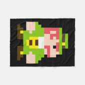 Couverture Polaire Jeu Jeu Jour de la Saint Patrick Gamer T Shirts Po (Devant (Horizontal))