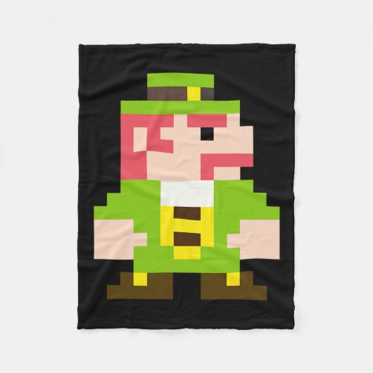 Couverture Polaire Jeu Jeu Jour de la Saint Patrick Gamer T Shirts Po (Devant)