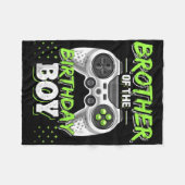 Couverture Polaire Jeu Vidéo Correspondant Anniversaire Frère De L'An (Devant (Horizontal))