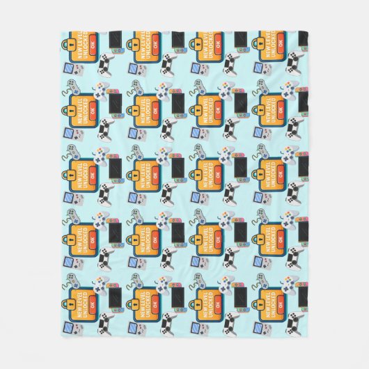 Couverture Polaire Jeu vidéo multiplateforme (Devant)
