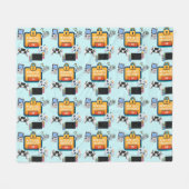 Couverture Polaire Jeu vidéo multiplateforme (Devant (Horizontal))
