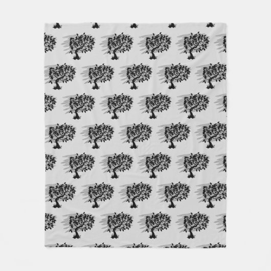 Couverture Polaire Jeune pousse tordue (Devant)