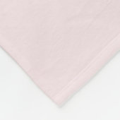 Couverture Polaire Jeunes filles de race rose Whimsical Boho Rainbow (Coin)