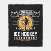 Couverture Polaire Jeux de hockey sur gazon (Devant)