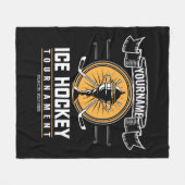 Couverture Polaire Jeux de hockey sur gazon (Devant (Horizontal))