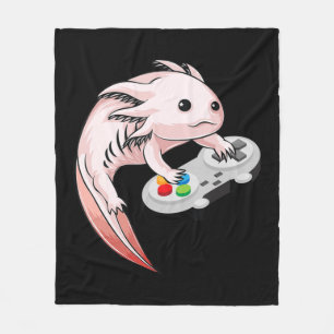 Couverture Polaire Jeux vidéo Gamesolotl Axolotl Jeux Kawaii Anime