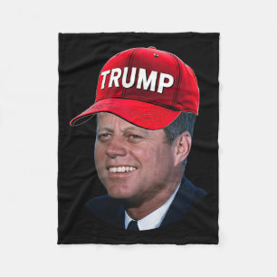 Couverture Polaire Jfk Porter Trump Casquette Drôle John F Kennedy Mè