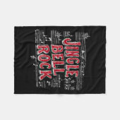 Couverture Polaire Jingle Bell Rock Christmas Music Band Xmas Party P (Devant (Horizontal))