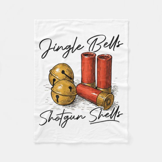 Couverture Polaire Jingle Bells Shotgun Shells (on Back)  (Devant)