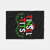 Couverture Polaire Jingle Tinsel Correspondant Châtaignes Couple de N (Devant (Horizontal))