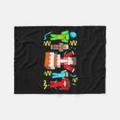 Couverture Polaire Jj Et Mikey Joyeux Anniversaire ! (Devant (Horizontal))