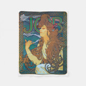 Couverture Polaire JOB, Mucha (Devant)