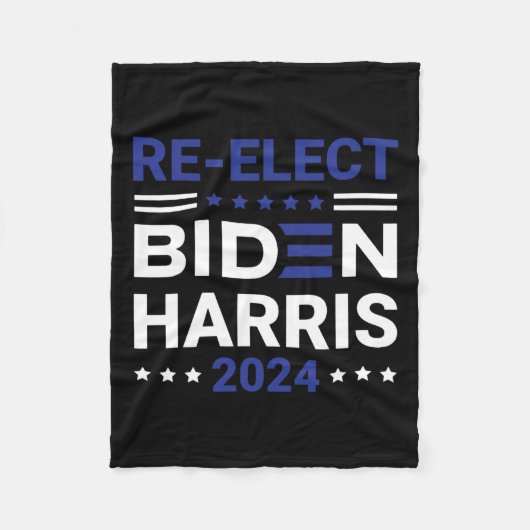 Couverture Polaire Joe Biden Démocrates 2024 (Devant)
